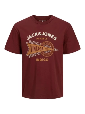 Jack & Jones Koszulka w kolorze bordowym rozmiar: M