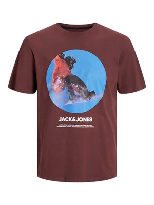 Jack & Jones Koszulka w kolorze brązowym rozmiar: XL