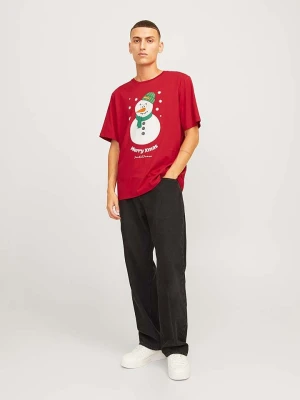 Jack & Jones Koszulka w kolorze czerwonym rozmiar: L
