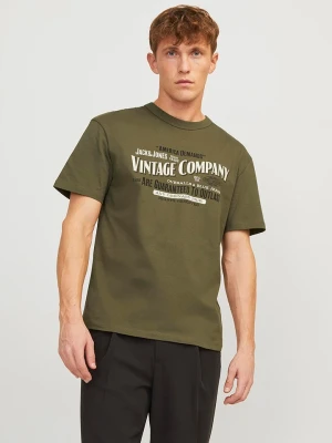 Jack & Jones Koszulka w kolorze khaki rozmiar: L