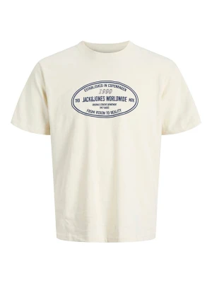 Jack & Jones Koszulka w kolorze kremowym rozmiar: M