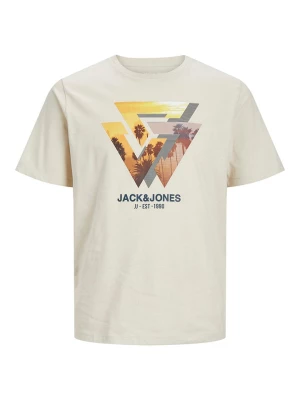 Jack & Jones Koszulka w kolorze kremowym rozmiar: M