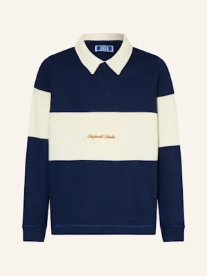 Jack&Jones Koszulka W Stylu Rugby blau