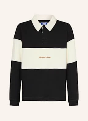Jack&Jones Koszulka W Stylu Rugby schwarz