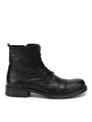 Jack&Jones Kozaki Russel Leather 12155999 Czarny