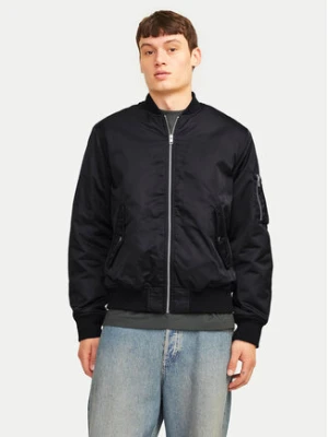 Jack & Jones Kurtka bomber Ocean 12256857 Czarny Regular Fit