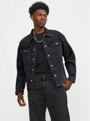 Jack & Jones Kurtka jeansowa Chase 12250089 Czarny Loose Fit