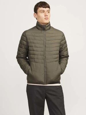Jack & Jones Kurtka pikowana "Estate" w kolorze khaki rozmiar: M