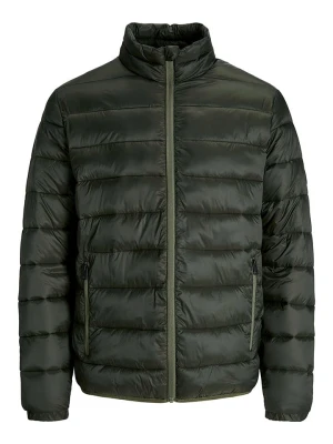 Jack & Jones Kurtka pikowana w kolorze khaki rozmiar: L