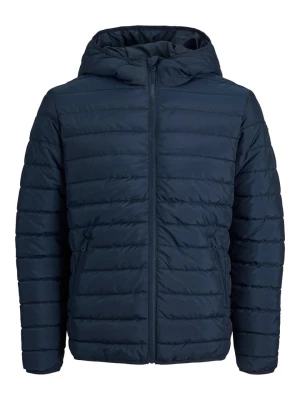 Jack & Jones Kurtka pikowana "Wing" w kolorze granatowym rozmiar: L