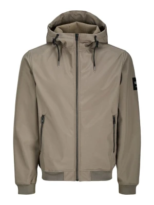 Jack & Jones Kurtka softshellowa w kolorze beżowym rozmiar: L