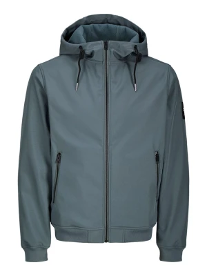 Jack & Jones Kurtka softshellowa w kolorze niebieskoszarym rozmiar: XXL