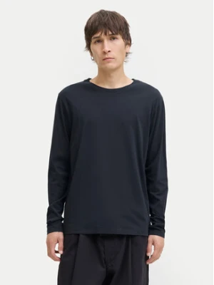 Jack&Jones Longsleeve Basic 12279538 Granatowy Regular Fit
