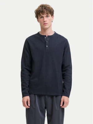 Jack & Jones Longsleeve Blutyrell 12266583 Granatowy Regular Fit