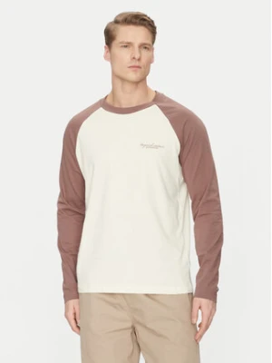 Jack&Jones Longsleeve Boston 12272977 Brązowy Relaxed Fit