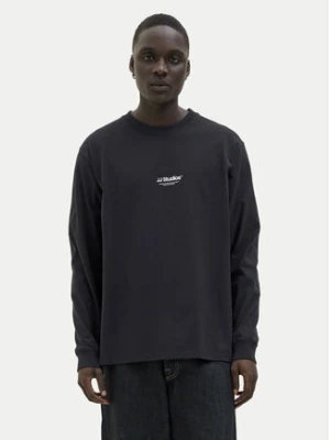 Jack&Jones Longsleeve Soho 12278788 Czarny Relaxed Fit