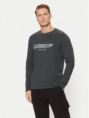 Jack&Jones Longsleeve Vesterbro 12266419 Zielony Relaxed Fit