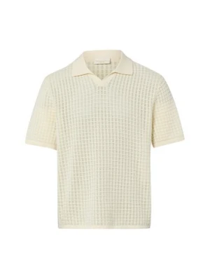 Jack & Jones Męska koszulka polo - JORnantucket Mężczyźni Bawełna beżowy,