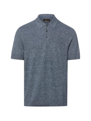 Jack & Jones koszulka polo - JPRBluriley Mężczyźni Bawełna (100%) niebieski