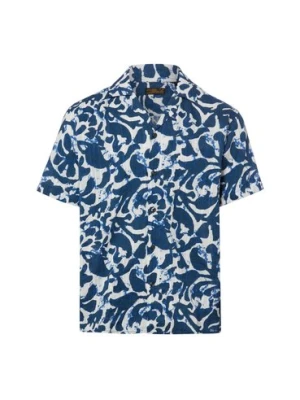 Jack & Jones Męska koszulka z krótkim rękawem - JPRBlubilbao Mężczyźni Comfort Fit Bawełna (100%) niebieski,