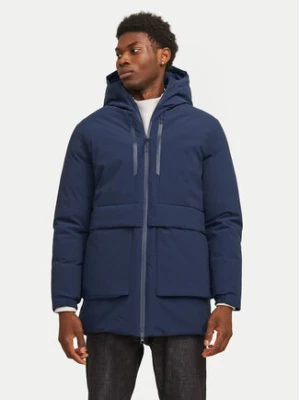 Jack&Jones Parka Charlie 12267141 Granatowy Regular Fit