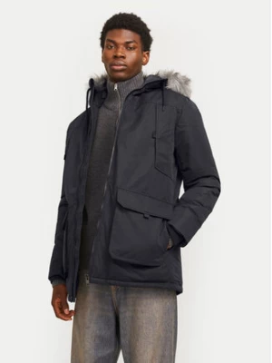 Jack&Jones Parka Construct 12258406 Czarny Regular Fit