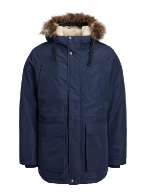 Jack & Jones Parka "David" w kolorze granatowym rozmiar: L