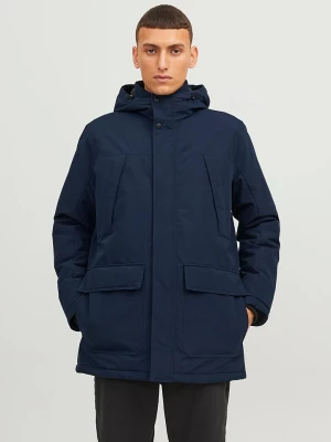 Jack & Jones Parka "Great" w kolorze granatowym rozmiar: S