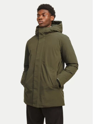 Jack&Jones Parka Keen 12258403 Zielony Regular Fit