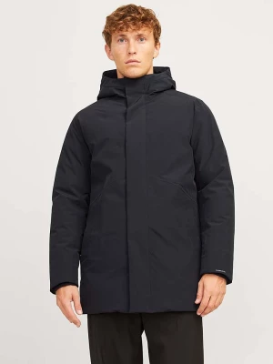 Jack & Jones Parka "KEEN" w kolorze czarnym rozmiar: S