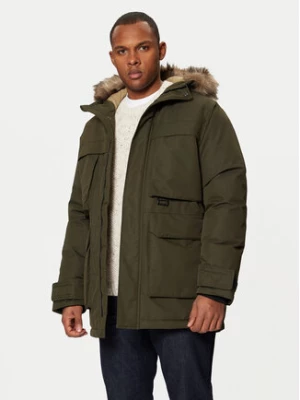 Jack&Jones Parka Star 12256892 Zielony Regular Fit