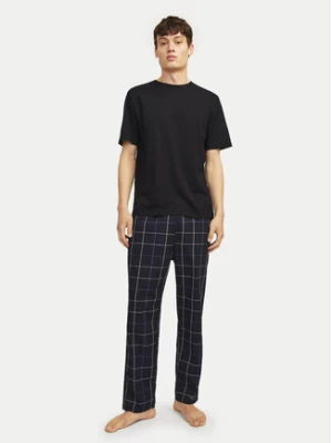 Jack&Jones Piżama 12263659 Czarny Regular Fit