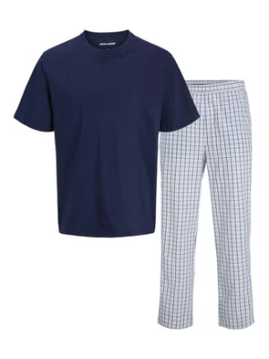Jack&Jones Piżama Florence 12282813 Niebieski Regular Fit