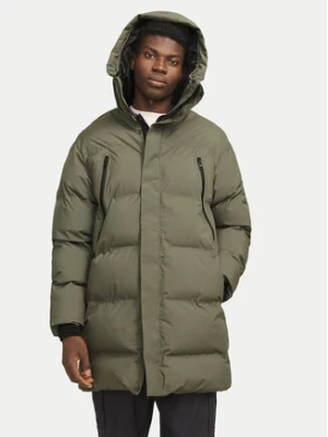 Jack & Jones Płaszcz zimowy Alpha 12260481 Zielony Regular Fit