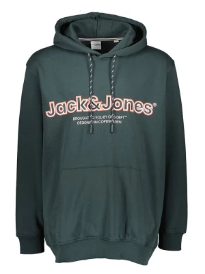 JACK & JONES PLUS Bluza w kolorze ciemnozielonym rozmiar: 3XL