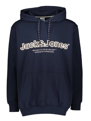 JACK & JONES PLUS Bluza w kolorze granatowym rozmiar: 4XL