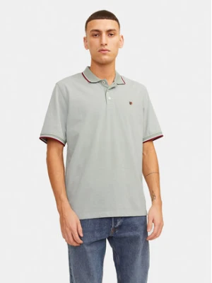 Jack & Jones Polo Bluwin 12169064 Szary Regular Fit