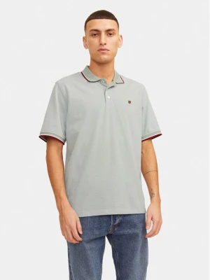 Jack & Jones Polo Bluwin 12169064 Szary Regular Fit