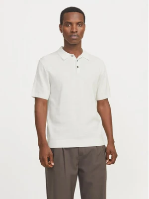 Jack&Jones Polo Cooper 12271483 Biały Regular Fit