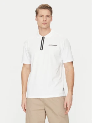 Jack&Jones Polo Fusion 12273127 Biały Regular Fit