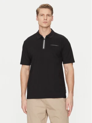 Jack&Jones Polo Fusion 12273127 Czarny Regular Fit