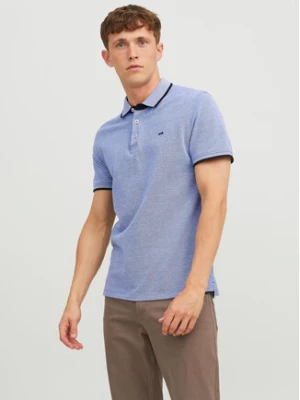 Jack&Jones Polo Paulos 12136668 Niebieski Slim Fit