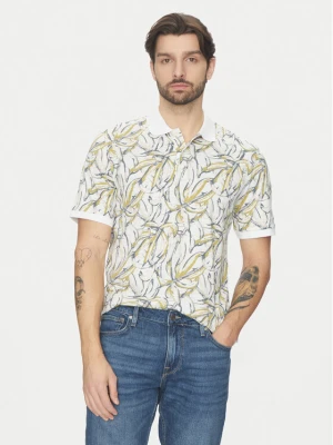 Jack & Jones Polo Split 12272985 Biały Regular Fit
