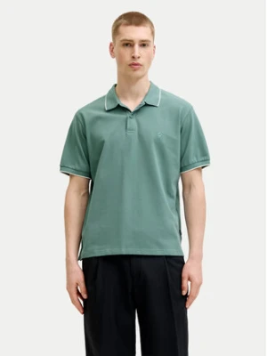 Jack & Jones Polo Weston 12297755 Zielony Regular Fit