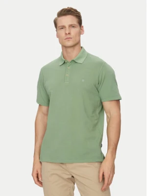 Jack&Jones Polo William 12257315 Zielony Regular Fit