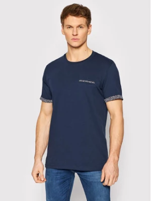 Jack&Jones PREMIUM T-Shirt Lyon 12205365 Granatowy Regular Fit