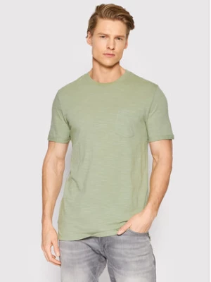 Jack&Jones PREMIUM T-Shirt Tropic 12203772 Zielony Regular Fit