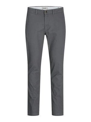 Jack & Jones Spodnie chino "Marco" w kolorze antracytowym rozmiar: W30/L34