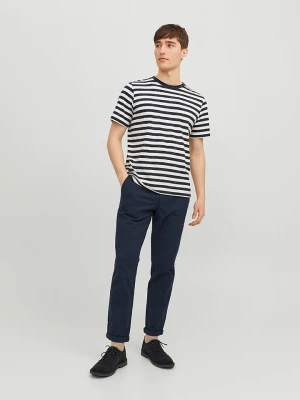 Jack & Jones Spodnie chino "Marco" w kolorze granatowym rozmiar: W29/L30