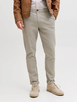 Jack & Jones Spodnie chino "Pstmarco" w kolorze beżowym rozmiar: W28 / L32